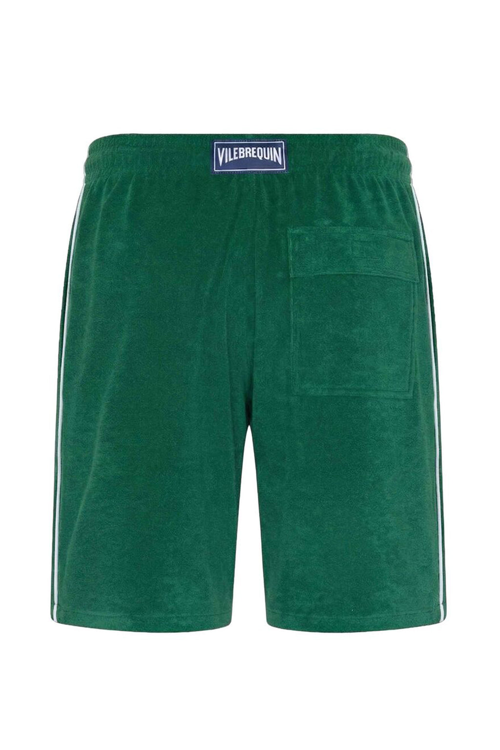 VILEBREQUIN | Terry Shorts White Trim | Dark Green