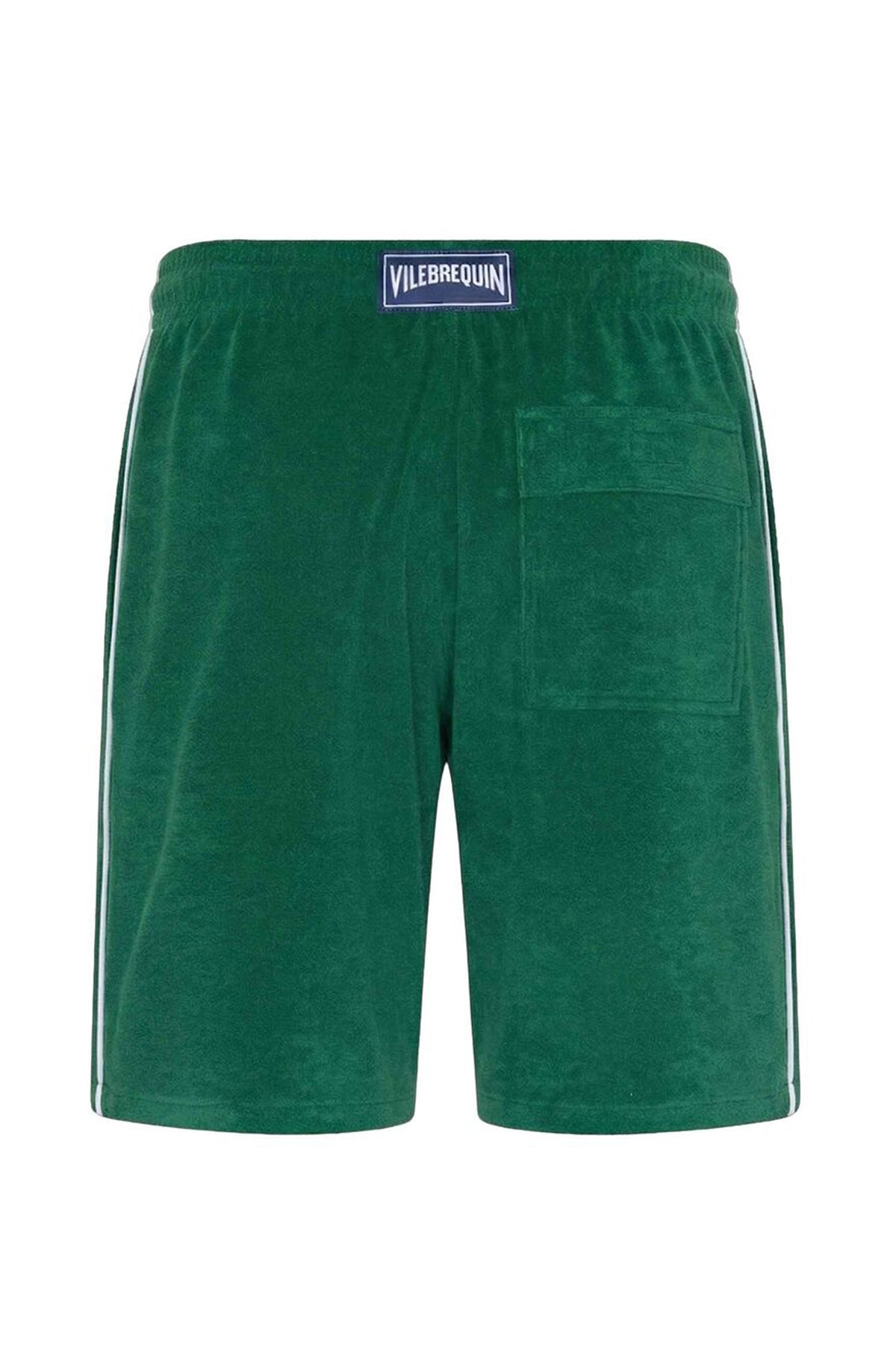VILEBREQUIN | Terry Shorts White Trim | Dark Green