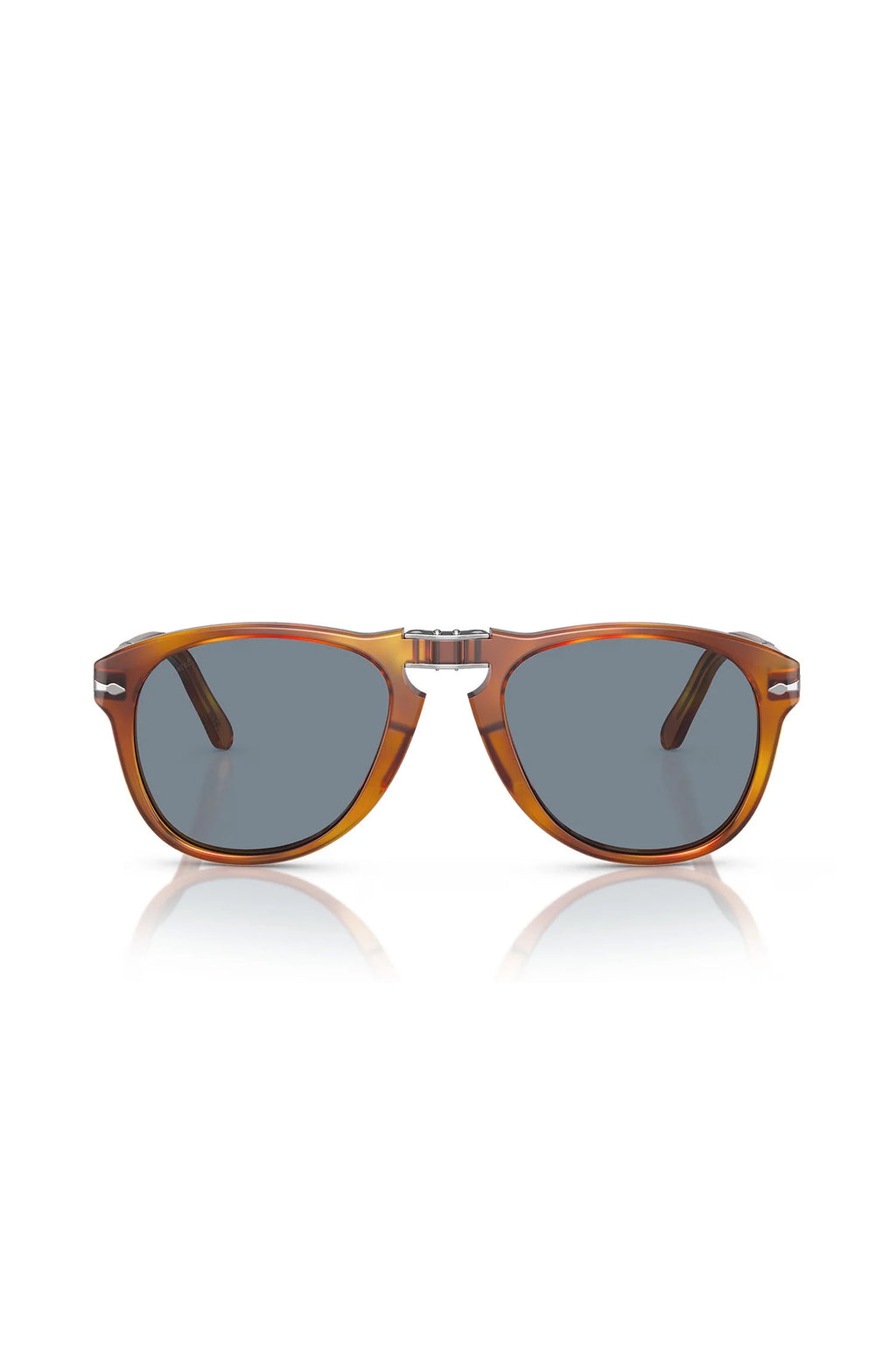 PERSOL | PO0714SM Folding Sunglasses | Light Havana