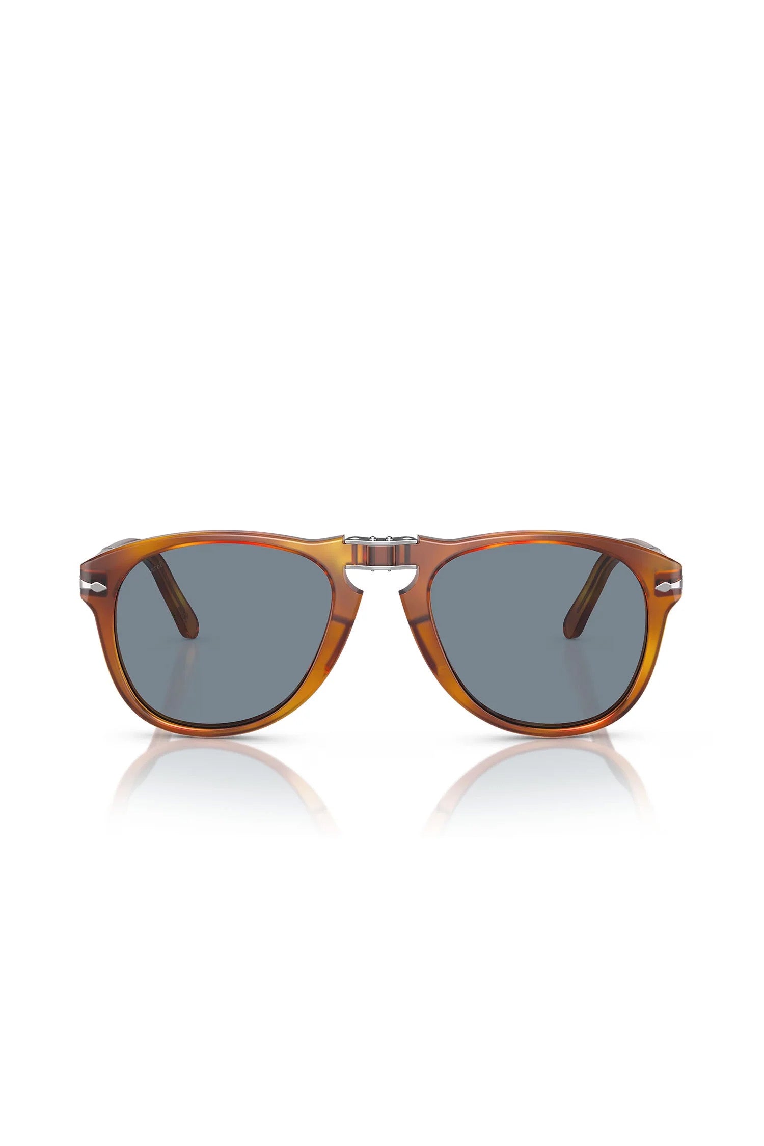 PERSOL | PO0714SM Folding Sunglasses | Light Havana