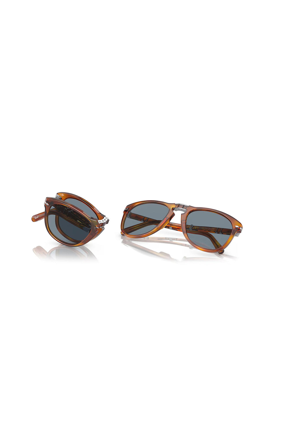 PERSOL | PO0714SM Folding Sunglasses | Light Havana