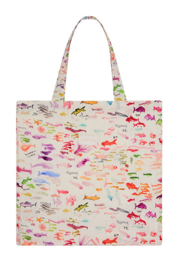 VILEBREQUIN | Tropical Fish Tote Bag | Multi-Colour