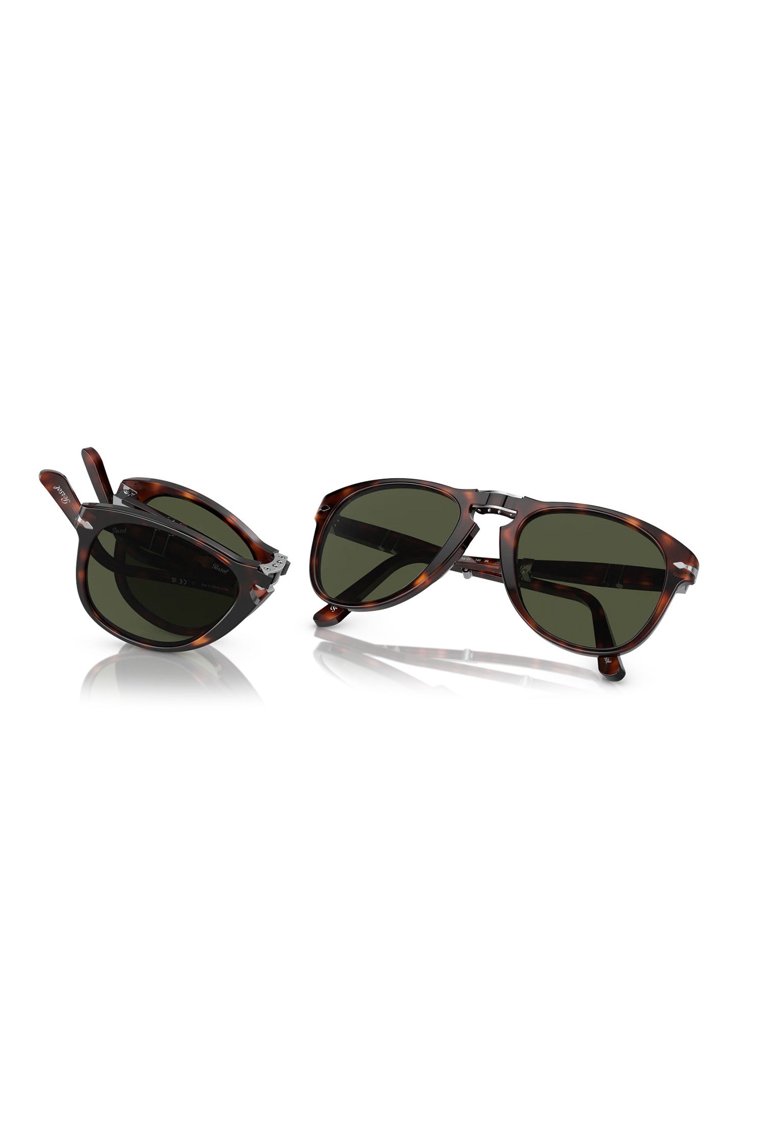 PERSOL | PO0714SM Folding Sunglasses | Havana