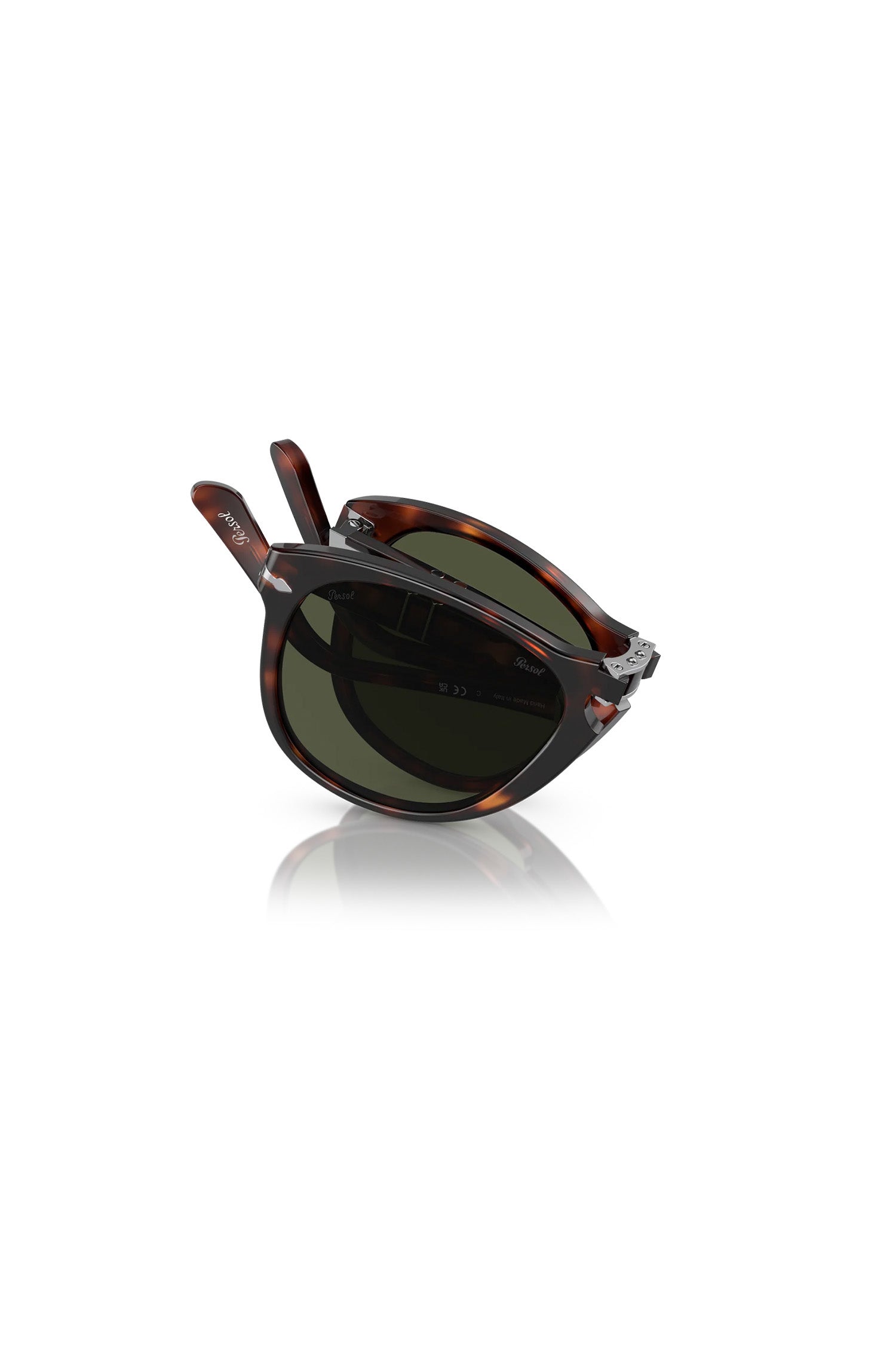 PERSOL | PO0714SM Folding Sunglasses | Havana