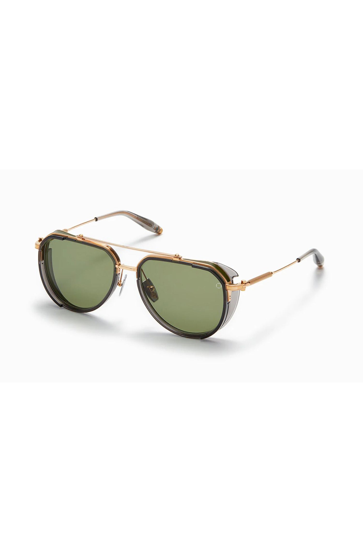 AKONI | Echo AKS-204 Sunglasses | Gold & Grey