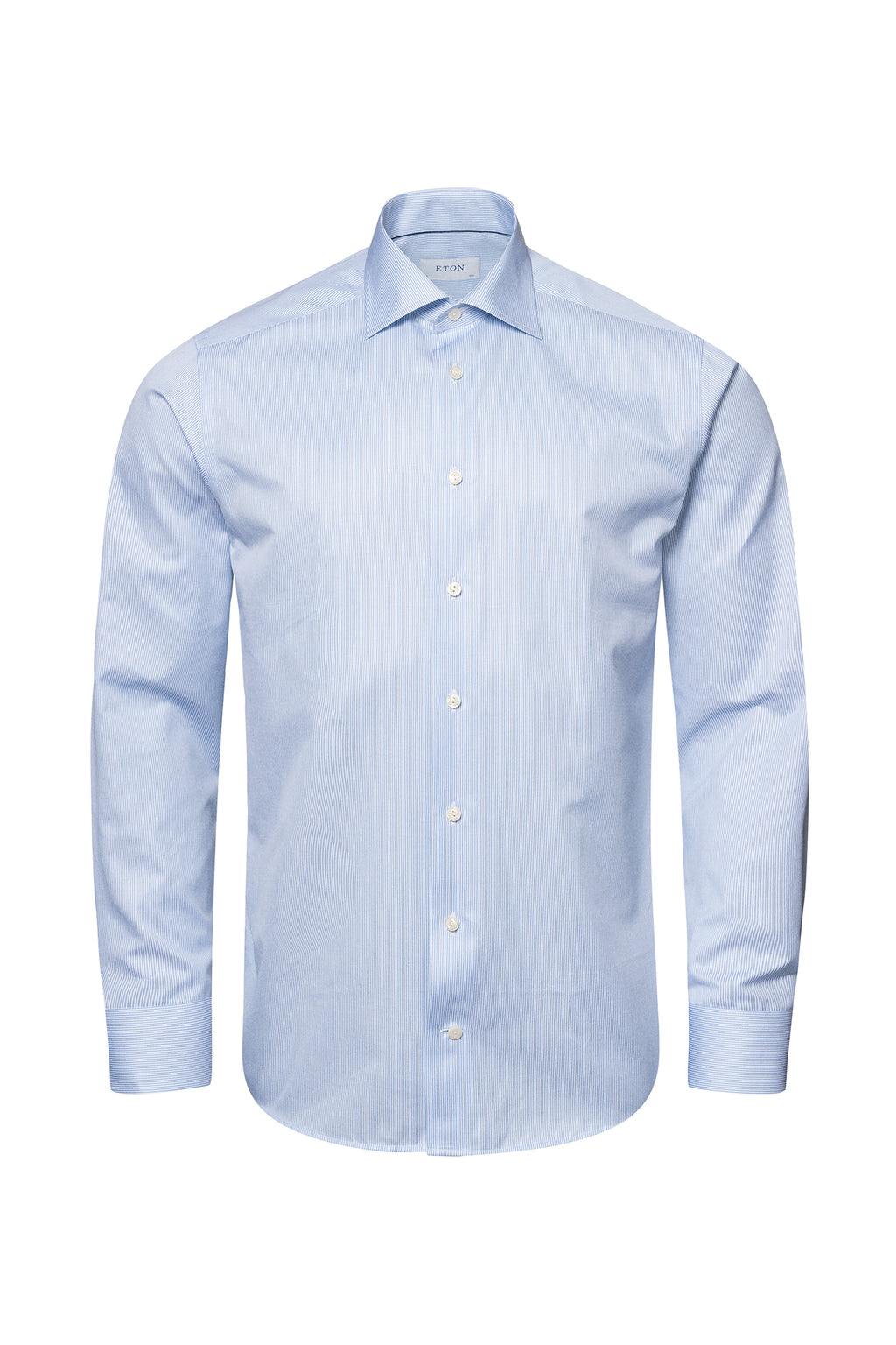 ETON | Twill Stripe Shirt | Blue