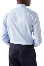 ETON | Twill Stripe Shirt | Blue