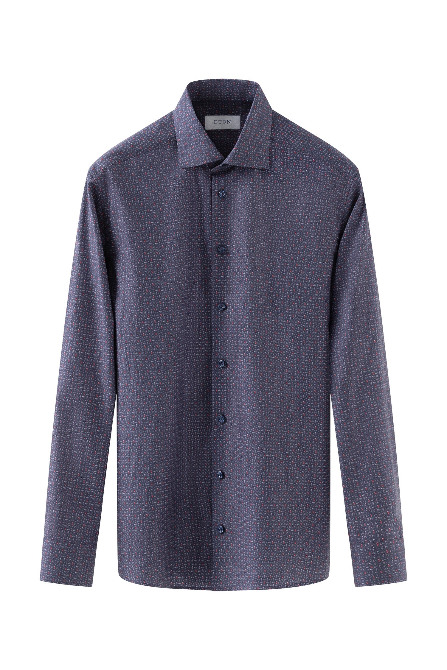 ETON | Contemporary Fit Shirt Paisley Print | Navy