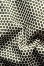 ETON | Flower Pattern Shirt | Army Green
