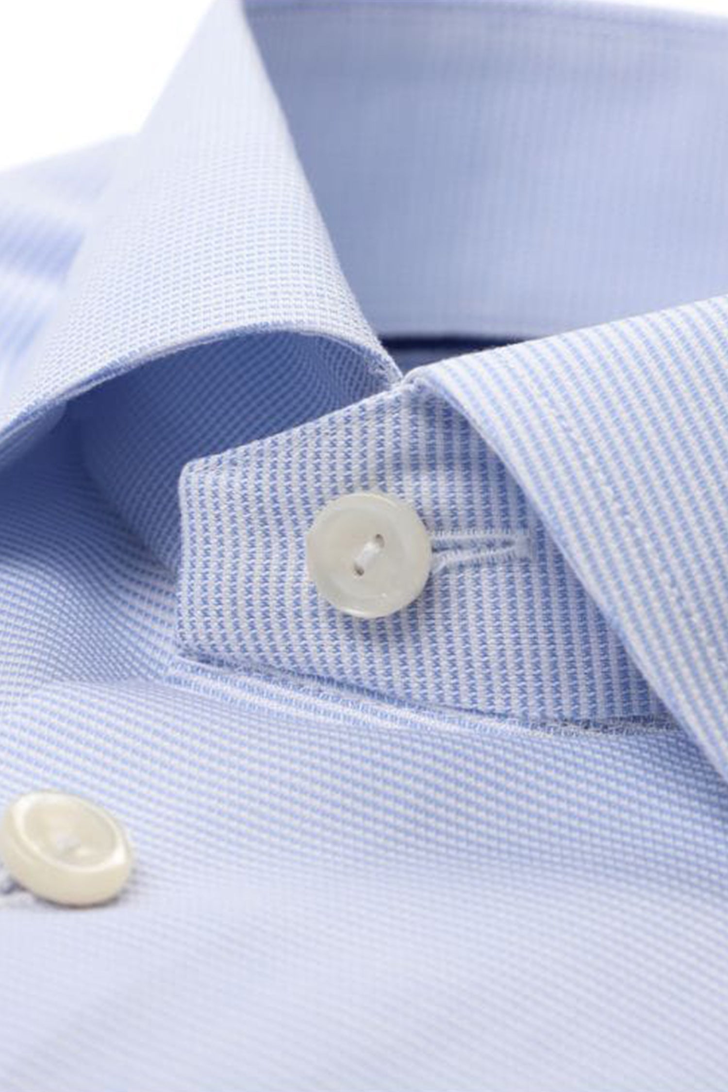 ETON | Horizontal Stripe Shirt | Blue