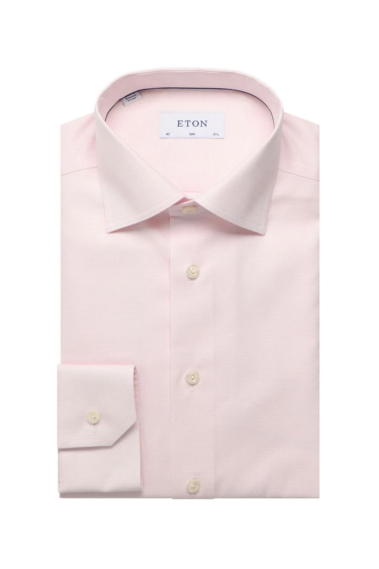 ETON | Horizontal Stripe Shirt | Pink