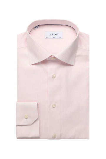 ETON Pink Horizontal Stripe Shirt