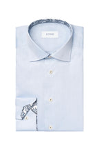 ETON | Shirt With Ferns & Clubs Inner | Blue