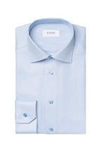 ETON | Herringbone Striped Shirt | Blue