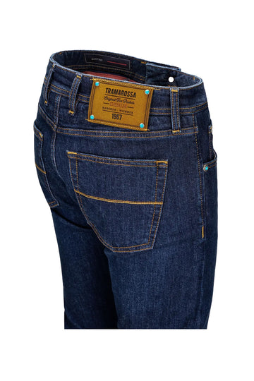TRAMAROSSA | Michaelangelo Jeans Yellowstone Label | Denim Blue
