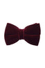 ASCOT | Velvet Bow Tie | Burgundy