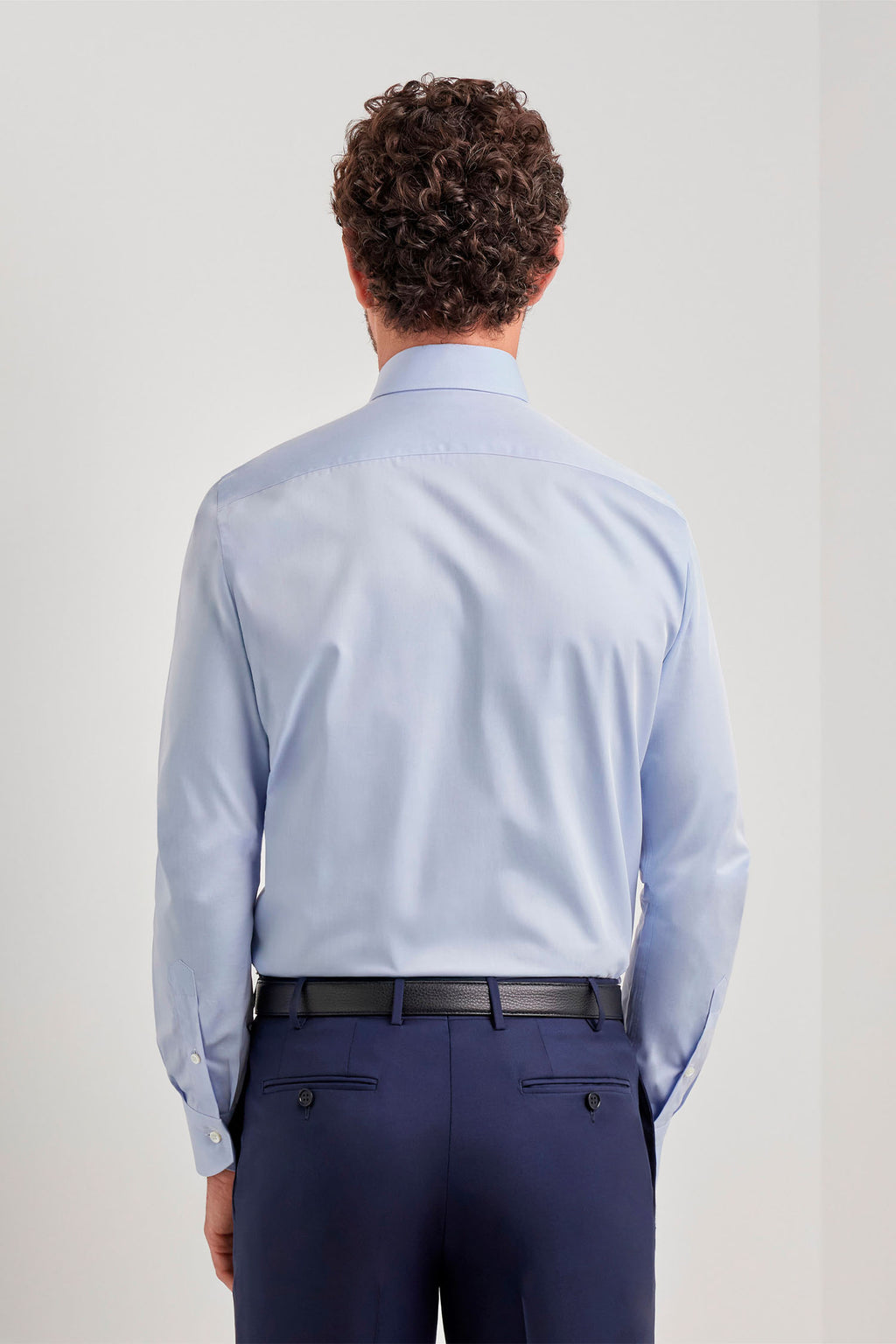 CANALI | Fine Twill Shirt | Blue