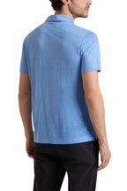 VILEBREQUIN | Soft Linen Polo | Cornflower
