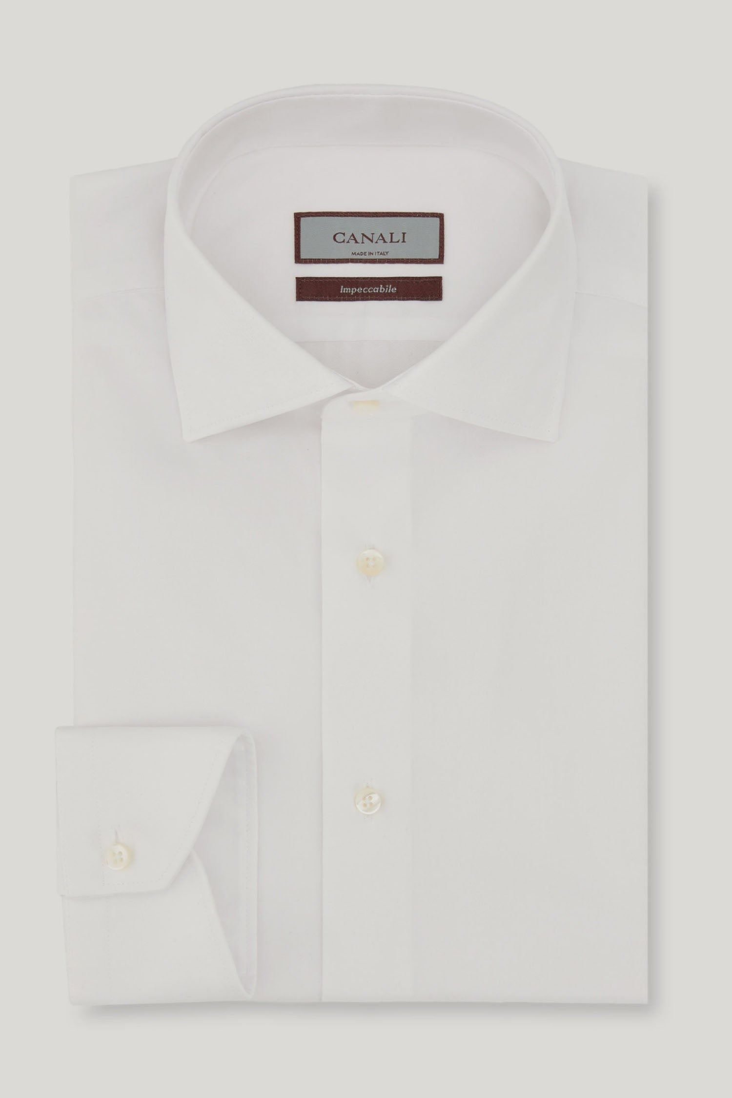 CANALI | Fine Twill Shirt | White