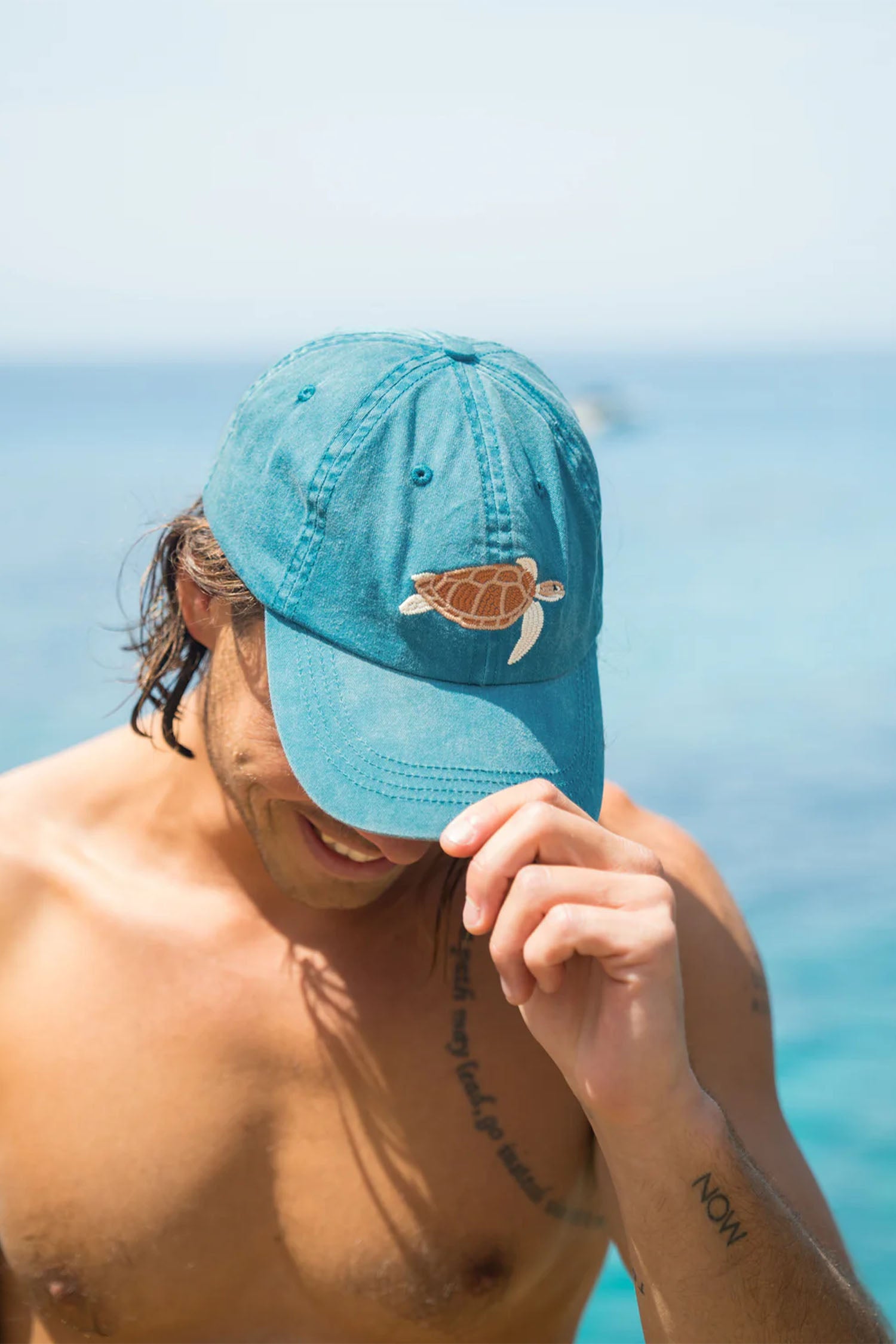 PALLION POINT | Turtle Cap | Sea Blue