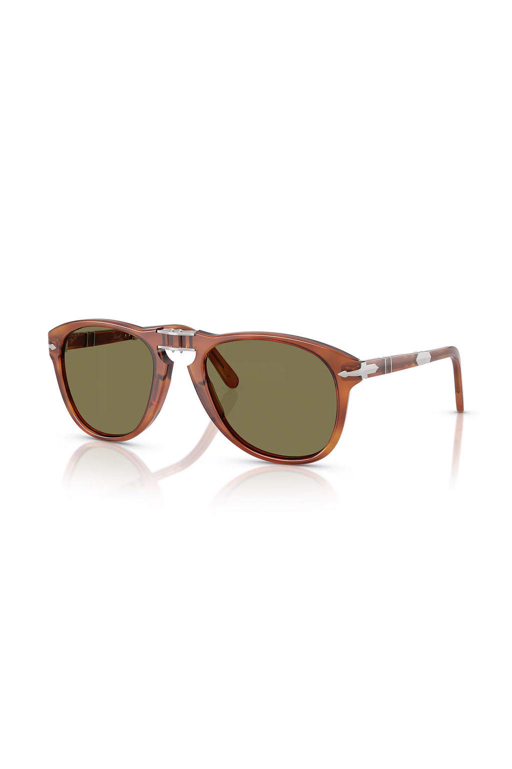 PERSOL | PO0714SM Folding Sunglasses | Tan