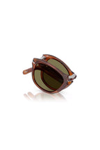 PERSOL | PO0714SM Folding Sunglasses | Tan