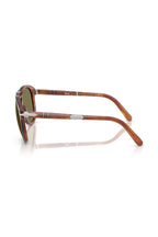 PERSOL | PO0714SM Folding Sunglasses | Tan