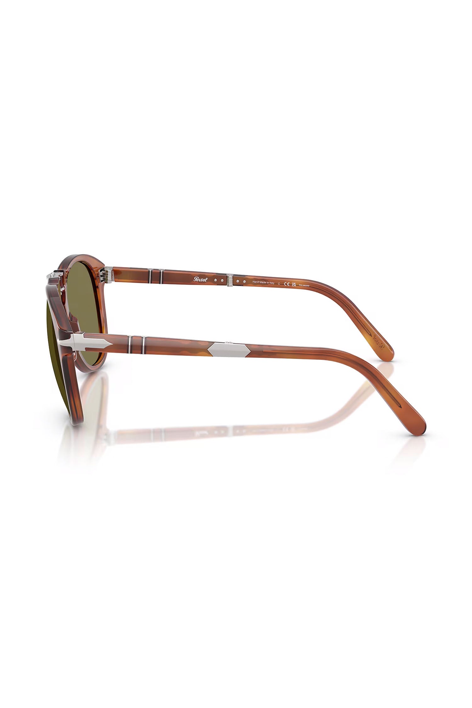 PERSOL | PO0714SM Folding Sunglasses | Tan