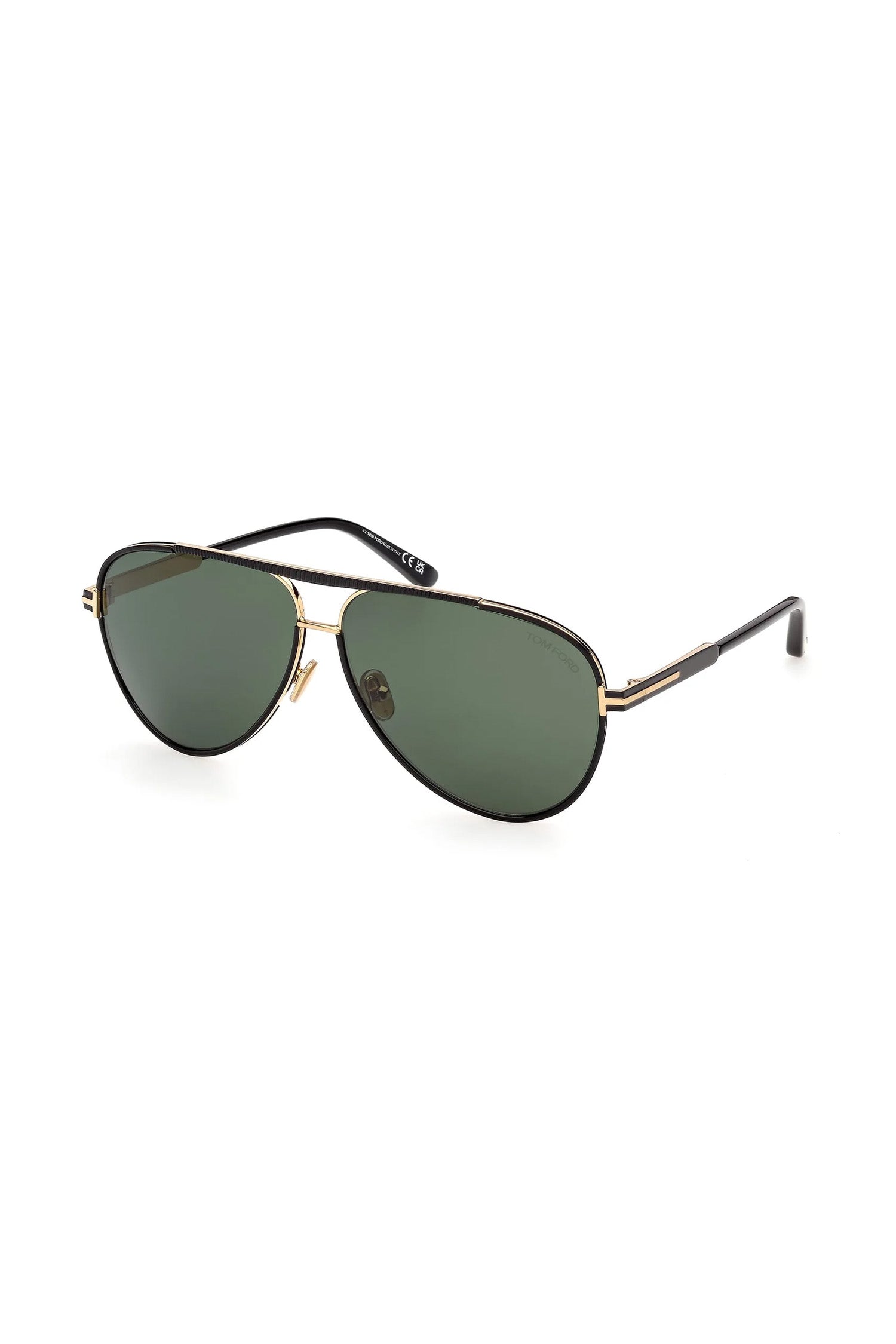 TOM FORD | Rupert-02 Sunglasses | Black & Gold