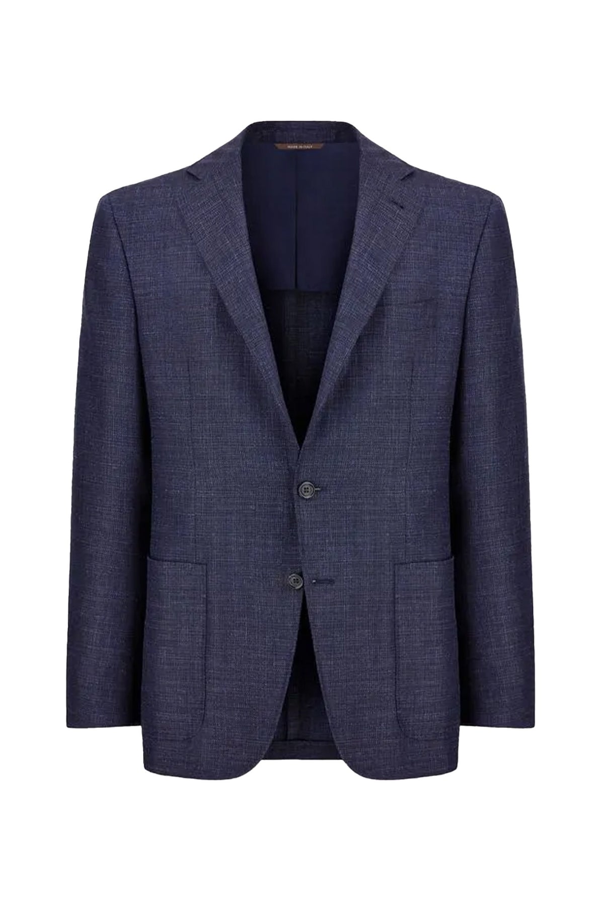 CANALI | Drop 7 Wool Blend Jacket | Dark Blue