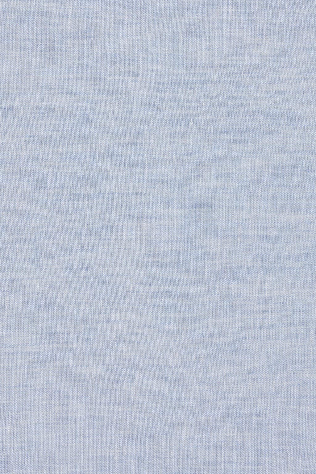 CANALI | Linen Shirt With Placket | Light Blue