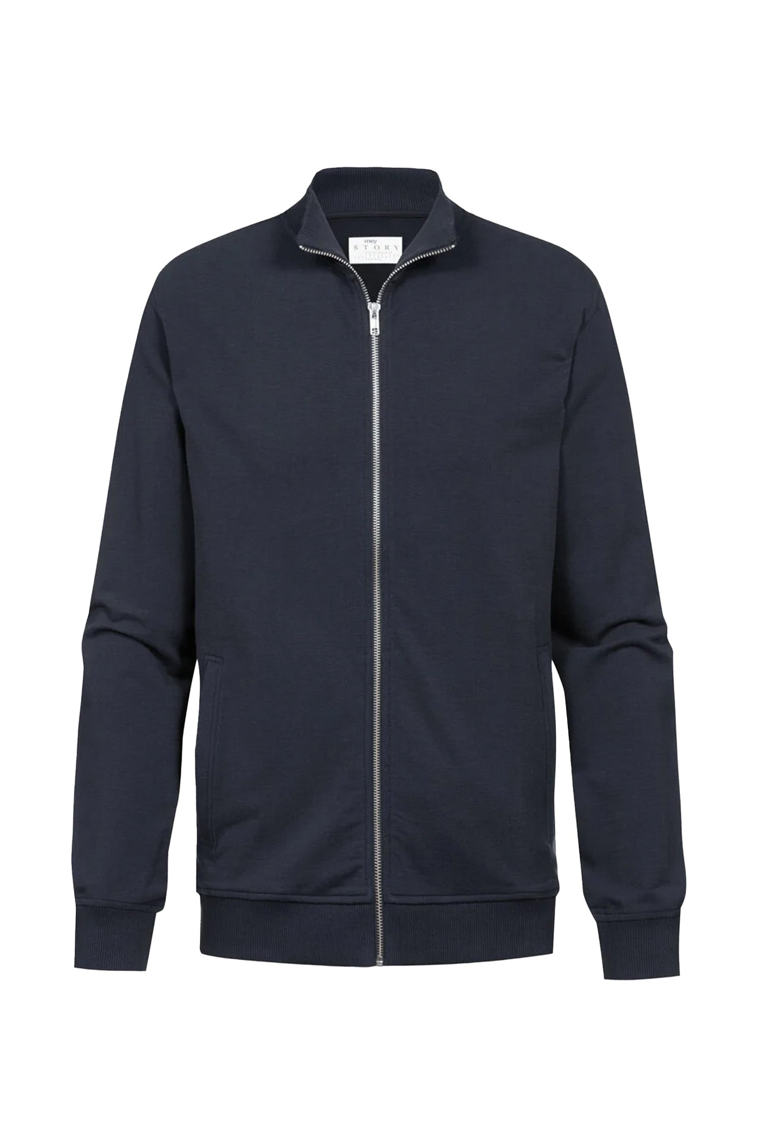 MEY STORY | Zipped Tracksuit Top | Navy