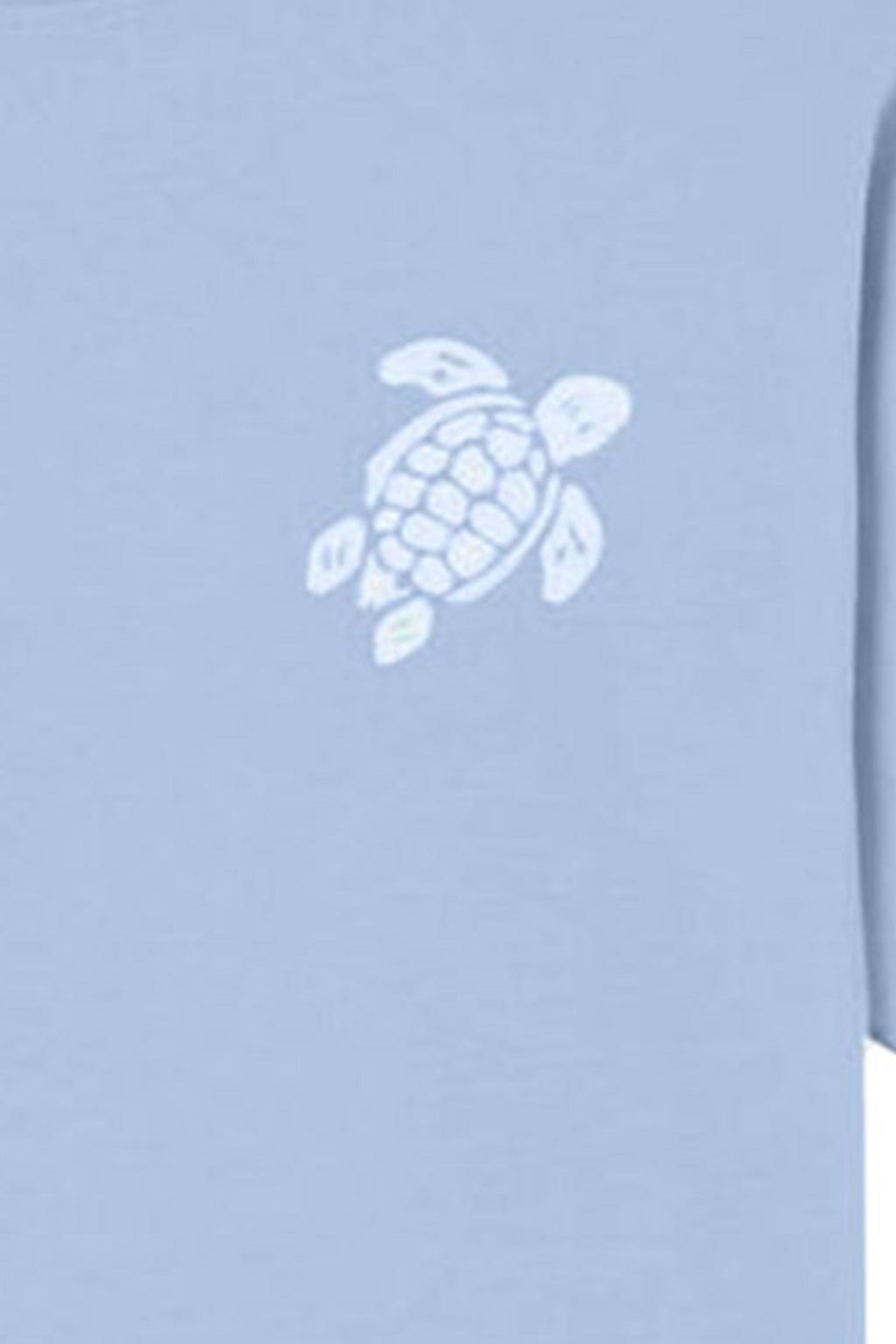 VILEBREQUIN | T-Shirt With Turtle Motif | Blue Sky