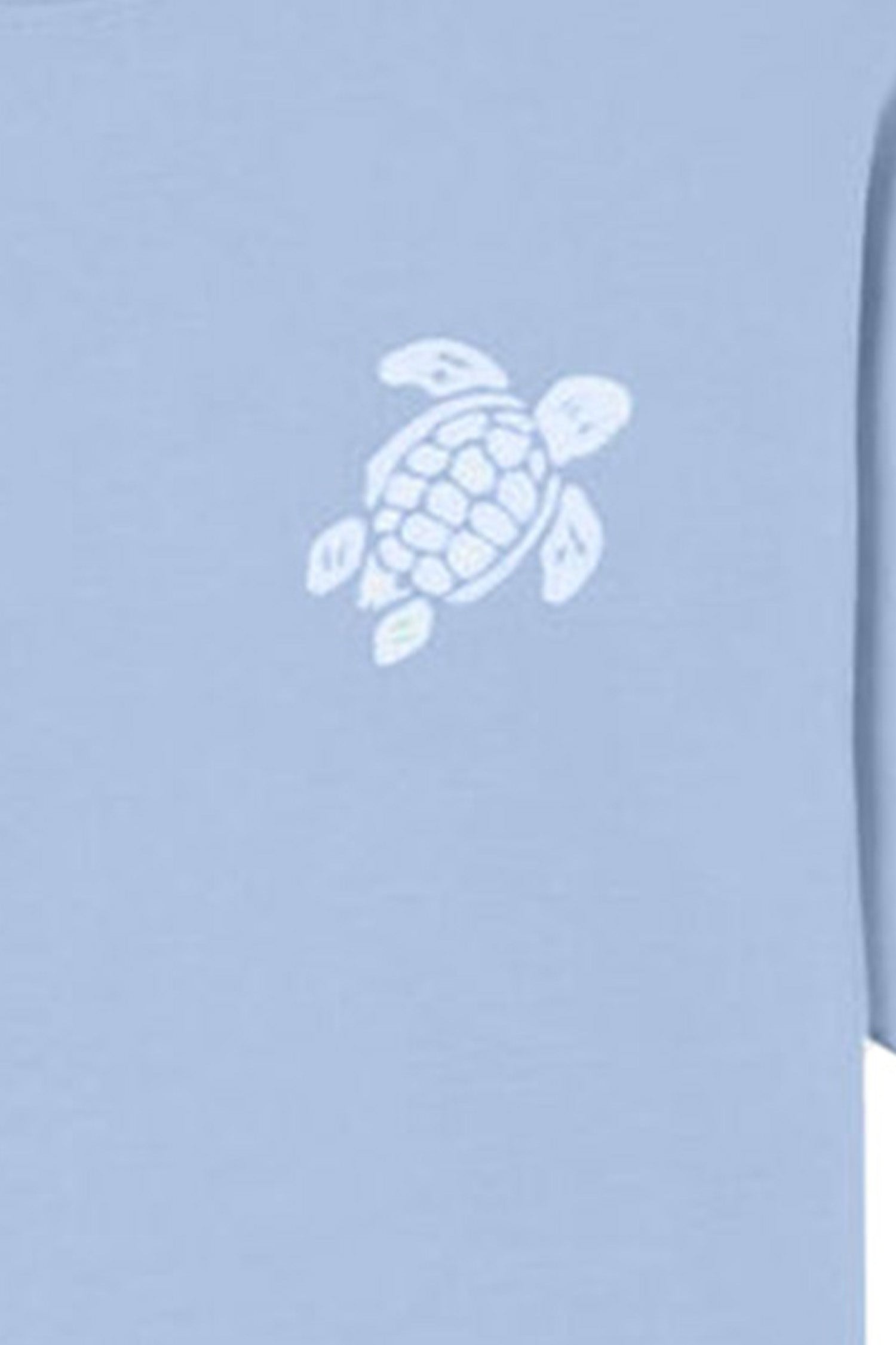 VILEBREQUIN | T-Shirt With Turtle Motif | Blue Sky