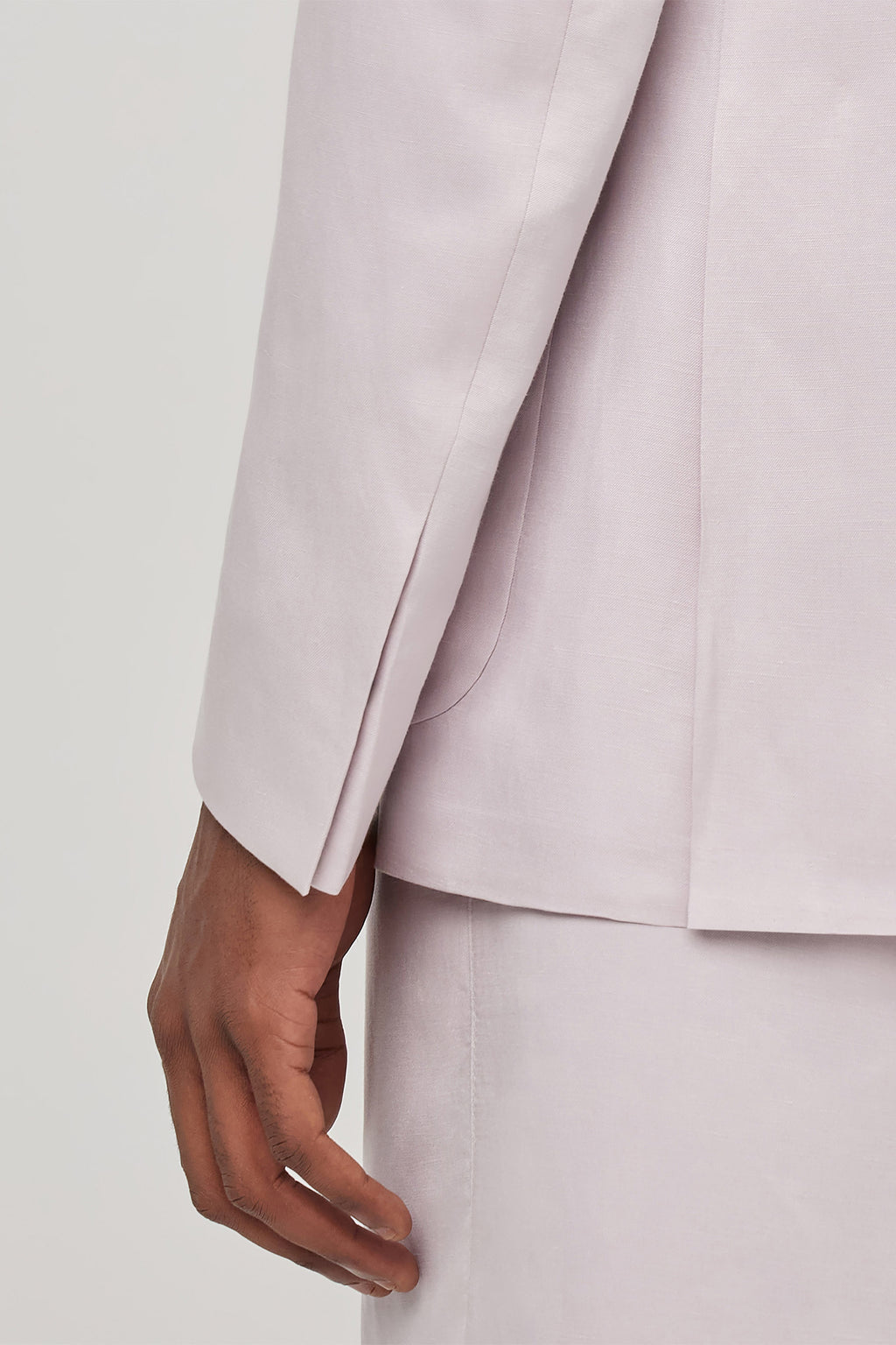 CANALI | Kei Linen & Silk Jacket | Pink