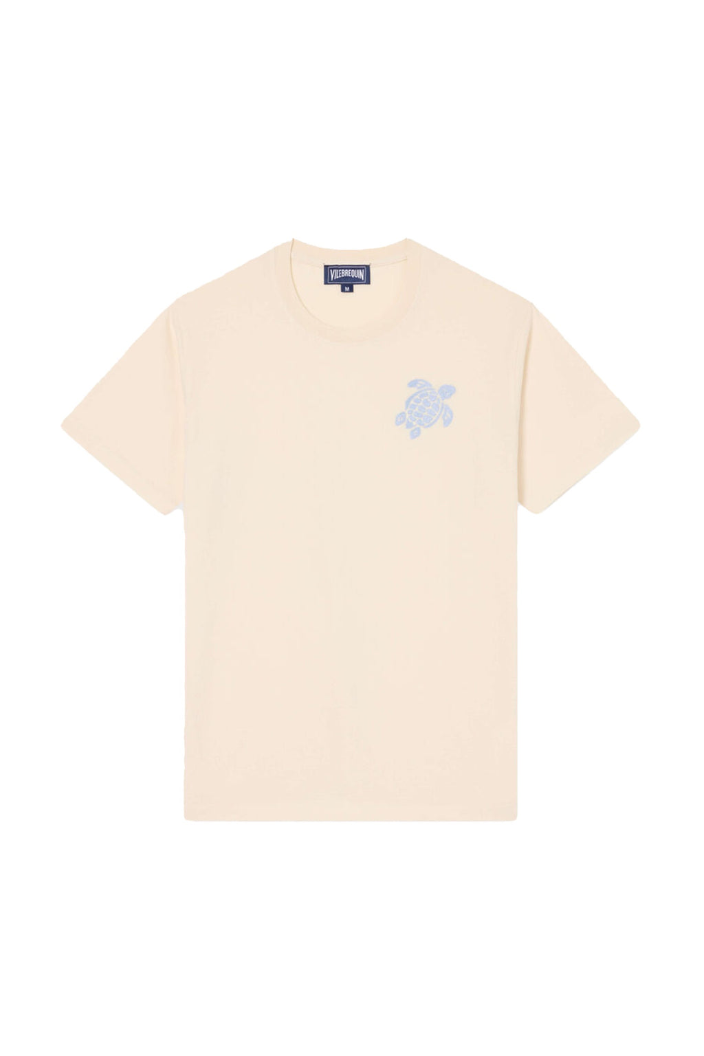 VILEBREQUIN | T-Shirt With Turtle Motif | Cream