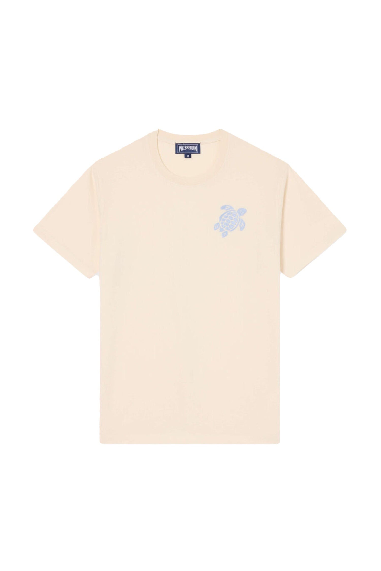 VILEBREQUIN | T-Shirt With Turtle Motif | Cream