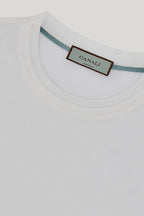CANALI | Ribbed Crew Neck T-Shirt | Black