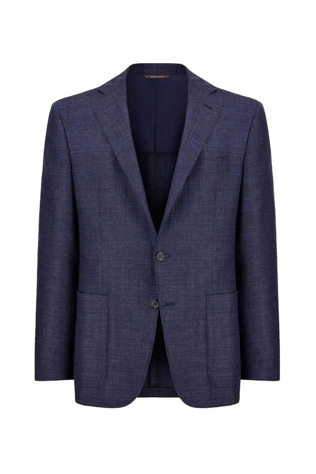 CANALI | Drop 7 Wool Blend Jacket | Dark Blue