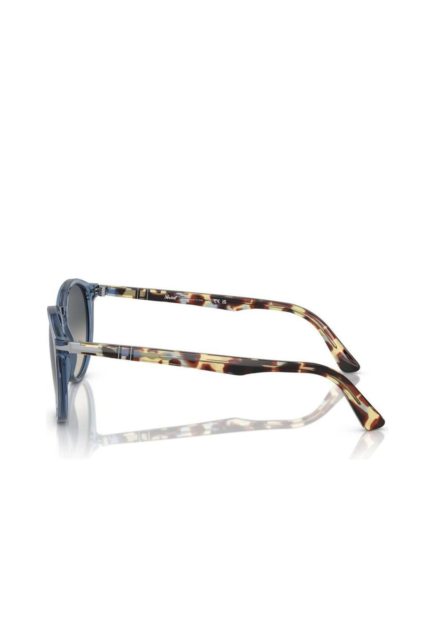 PERSOL | PO3152S Sunglasses | Transparent Blue
