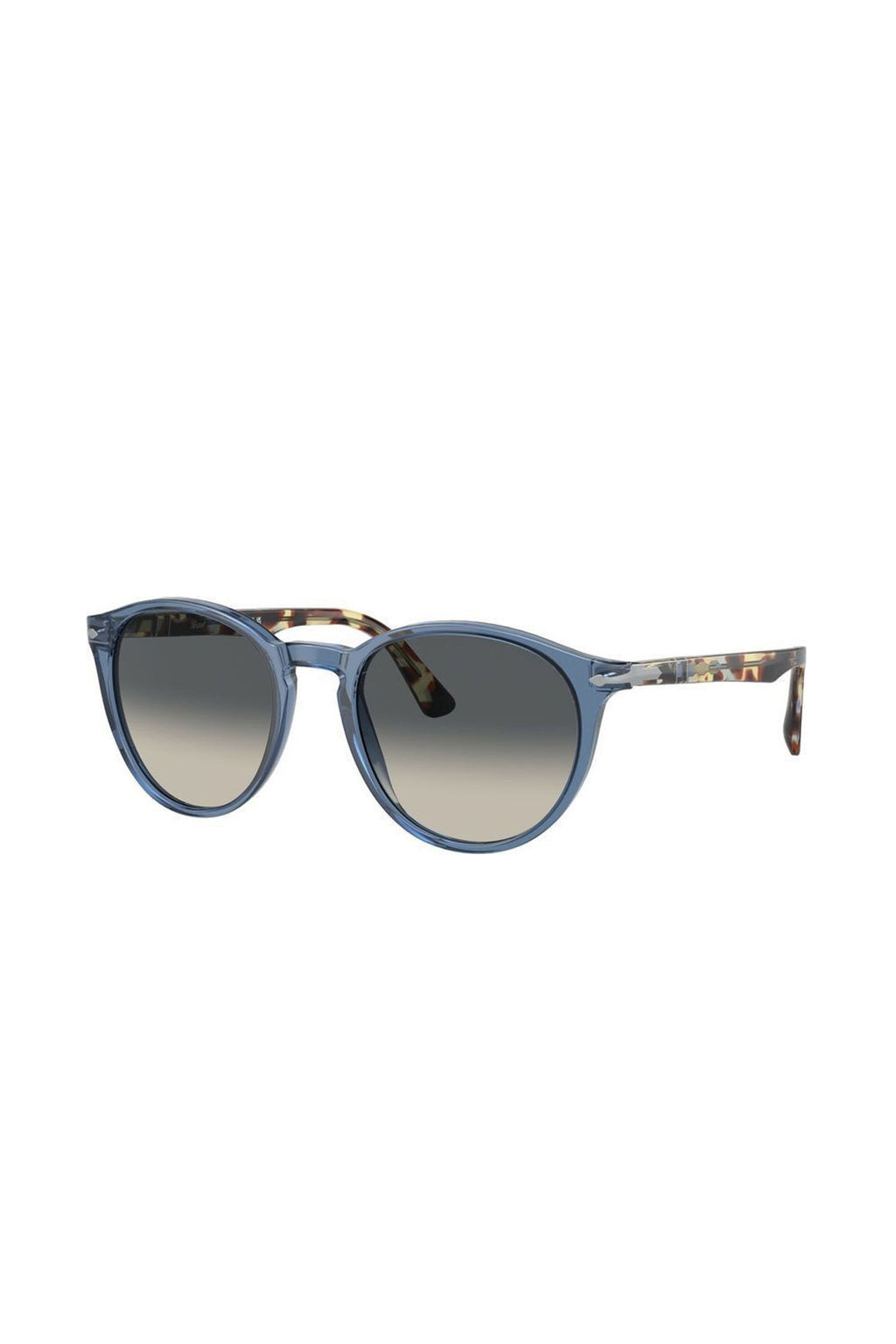 PERSOL | PO3152S Sunglasses | Transparent Blue
