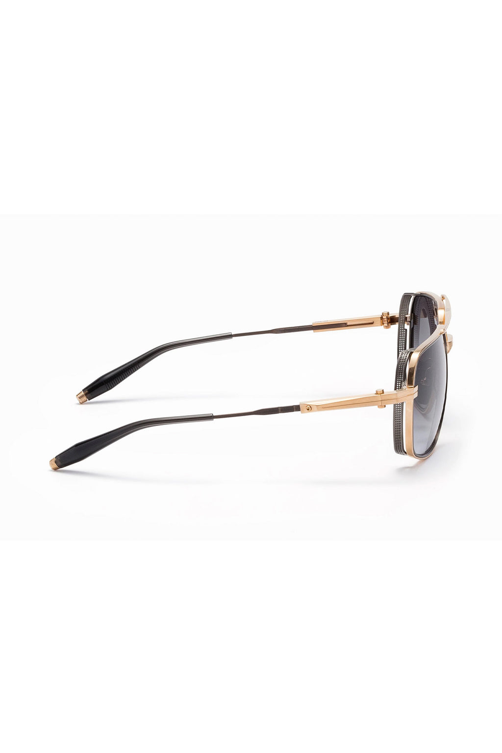 AKONI | Pathfinder AKS-503 Sunglasses | Brushed Gold & Black