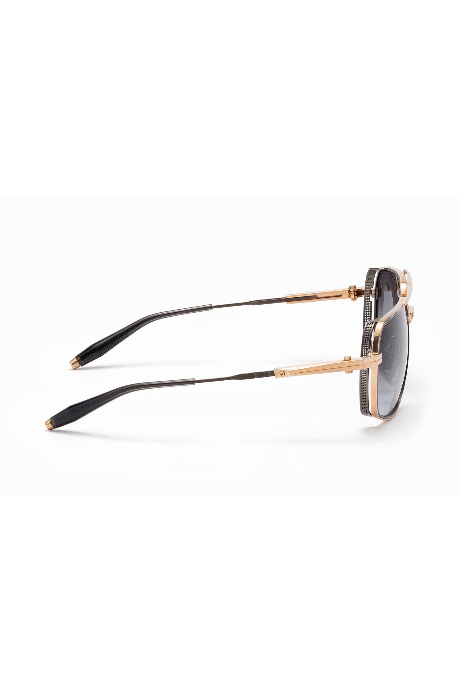 AKONI | Pathfinder AKS-503 Sunglasses | Brushed Gold & Black