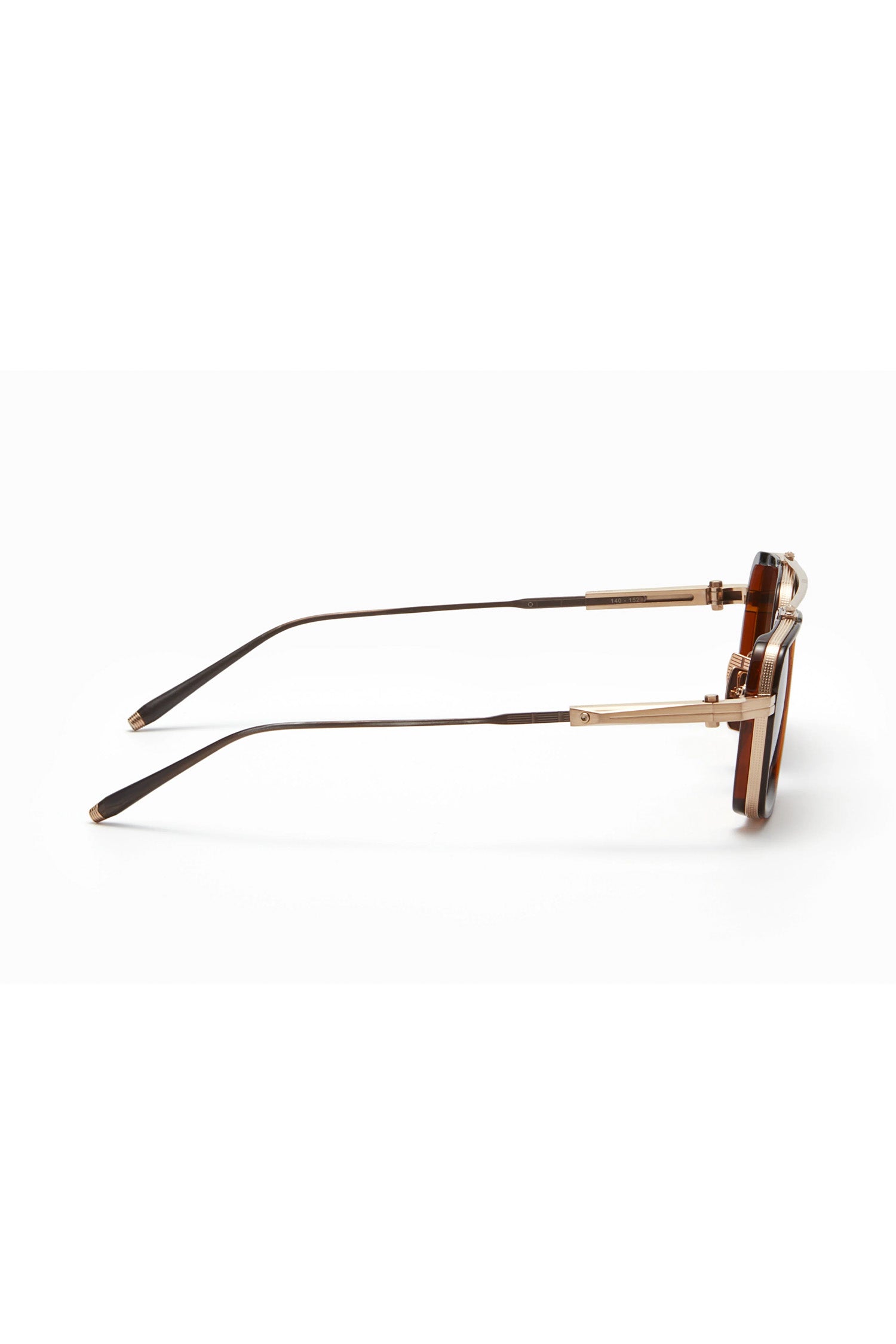 AKONI | Solis AKS-507 Sunglasses | Gold & Brown
