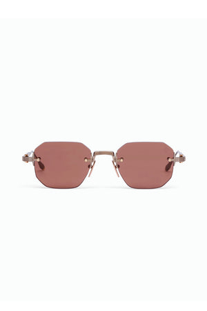 AKONI | Juno-One AKS-308 Sunglasses | Gold & Brown
