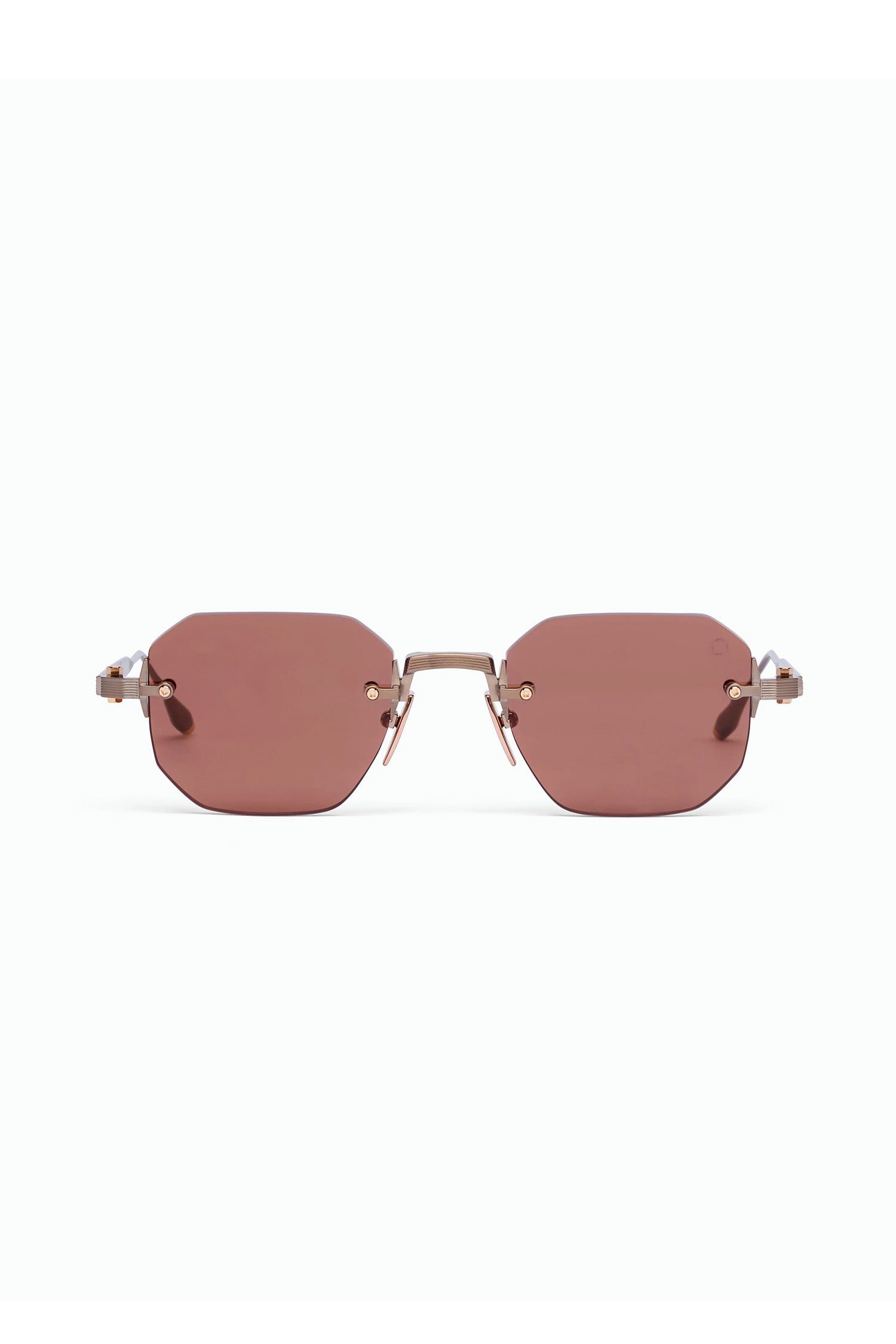 AKONI | Juno-One AKS-308 Sunglasses | Gold & Brown