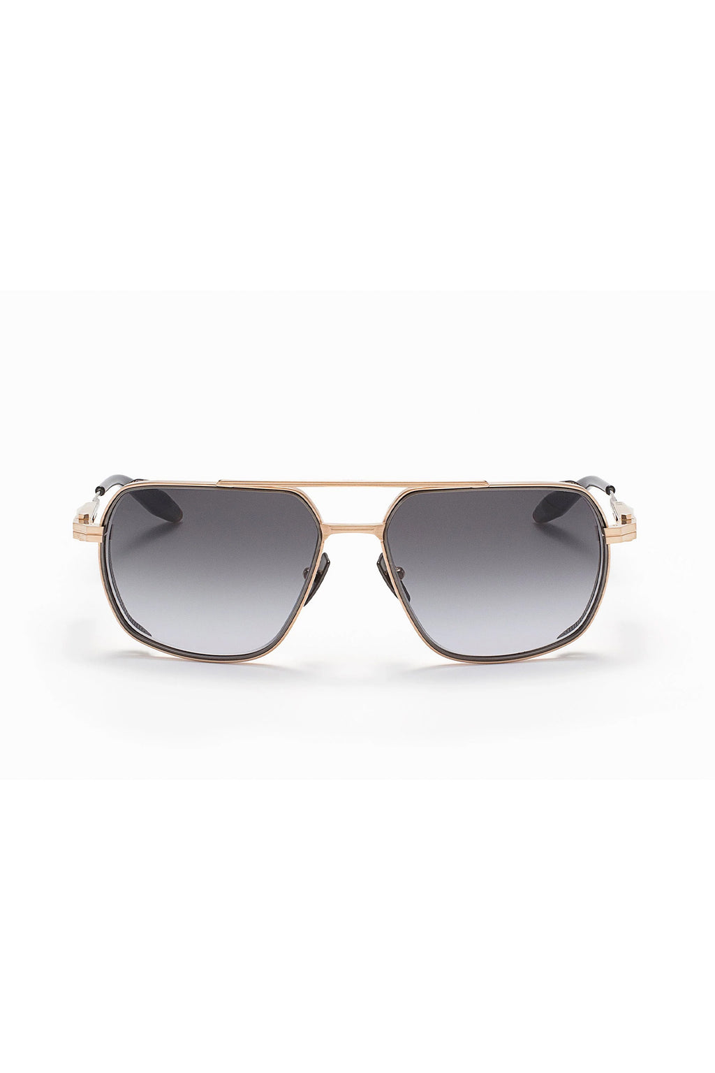 AKONI | Pathfinder AKS-503 Sunglasses | Brushed Gold & Black