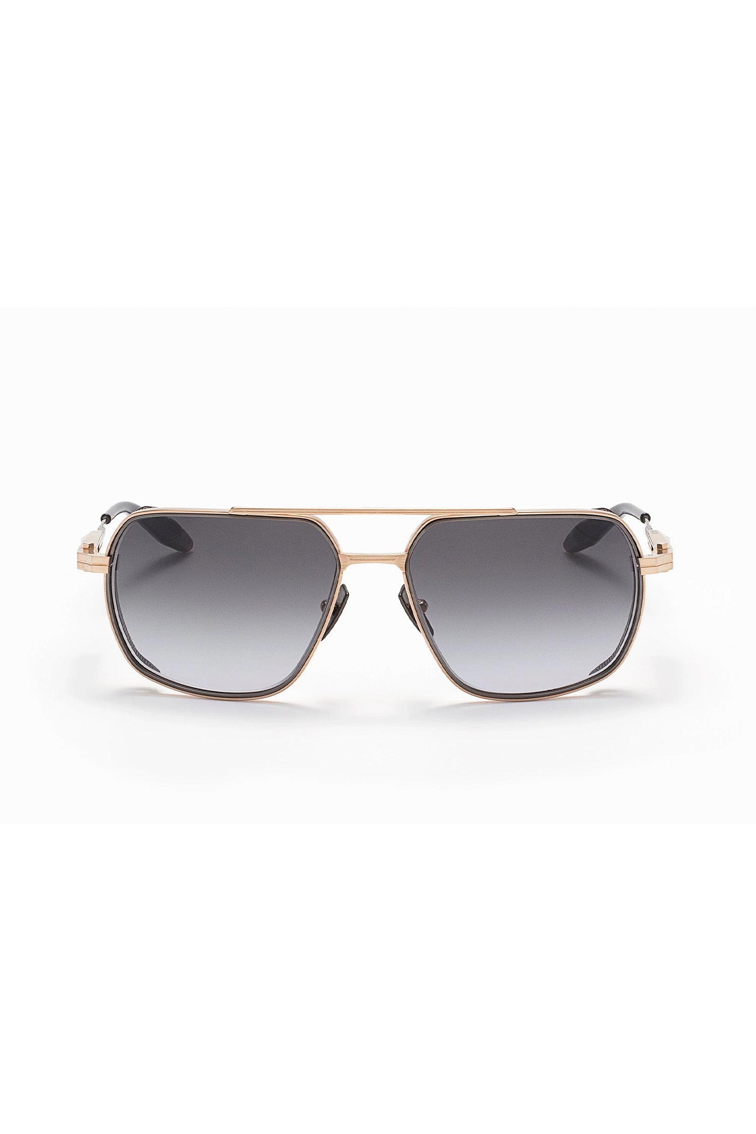 AKONI | Pathfinder AKS-503 Sunglasses | Brushed Gold & Black