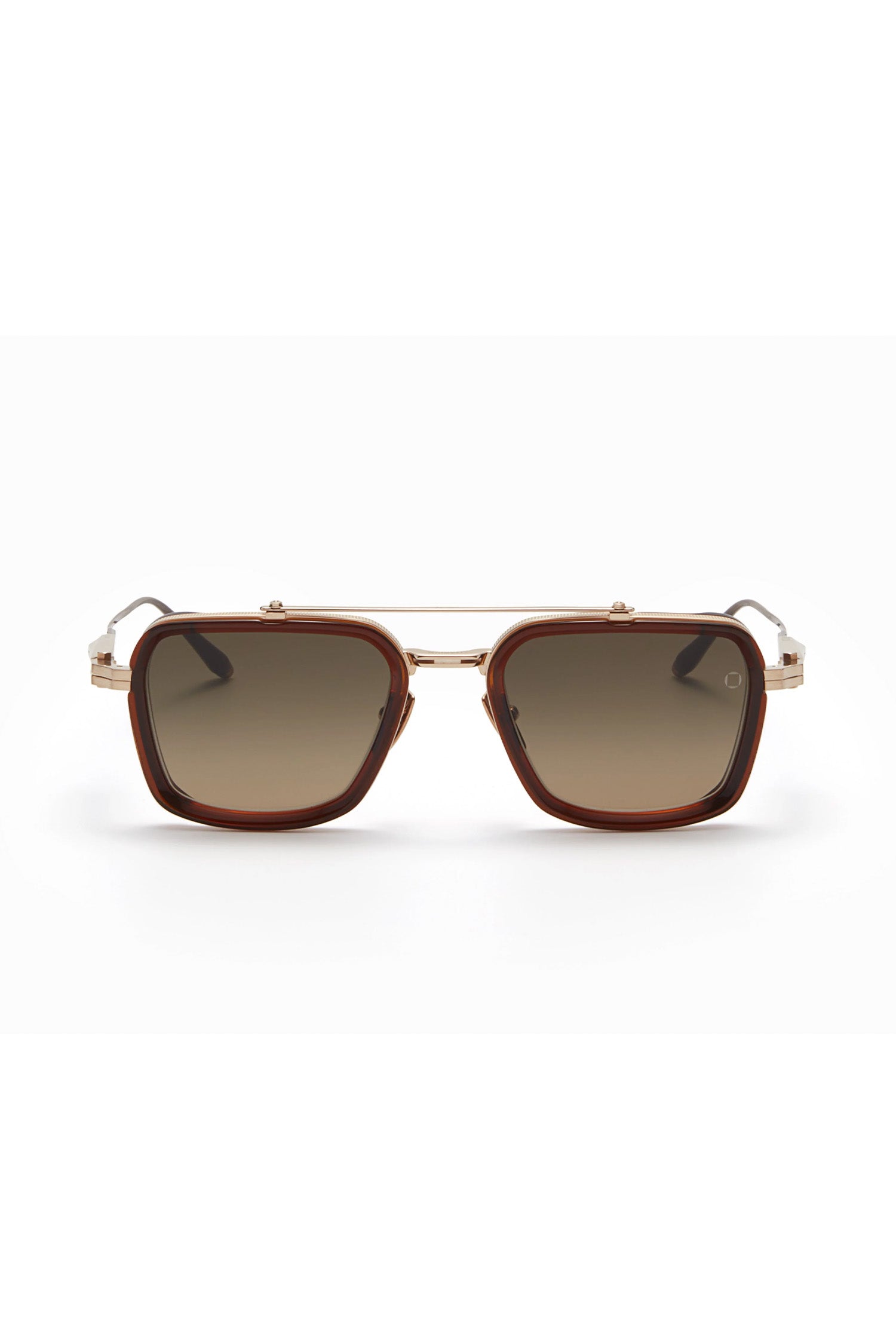 AKONI | Solis AKS-507 Sunglasses | Gold & Brown
