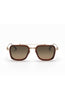 AKONI | Solis AKS-507 Sunglasses | Gold & Brown